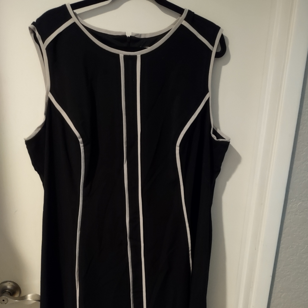 Dress Barn Black Flattering Dress worn once